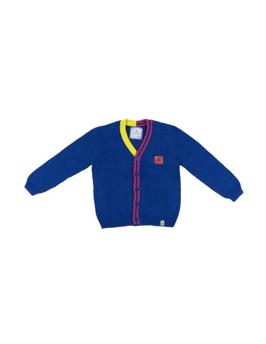 BeetleBeez - Stripes Triko Ceket Mavi...