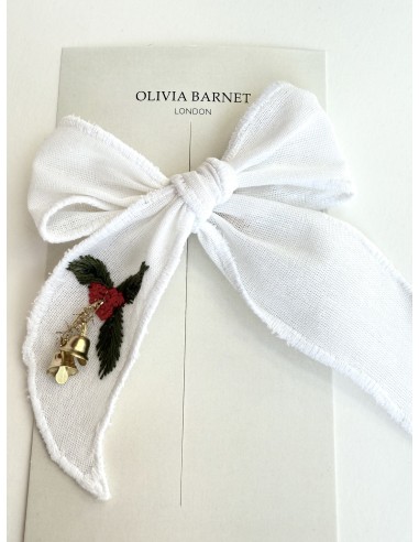 Olivia Barnet London - Holly Bells Bow