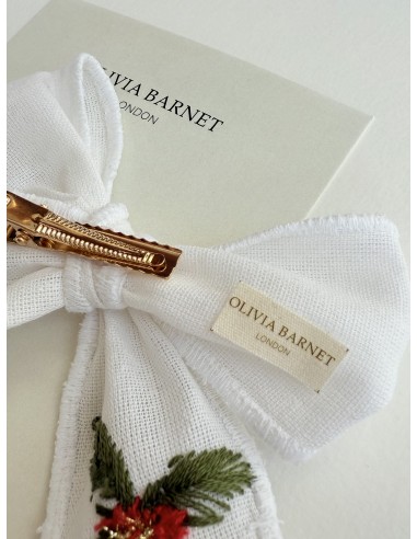 Olivia Barnet London - Holly Bells Bow