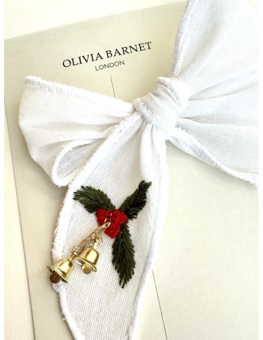 Olivia Barnet London - Holly Bells Bow