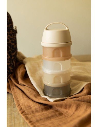 Beaba - 4 Katmanlı Süt Tozu Kutusu ve...