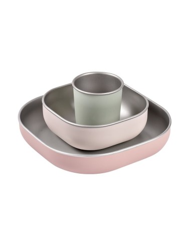 Beaba - 3lü Paslanmaz Çelik Beslenme...