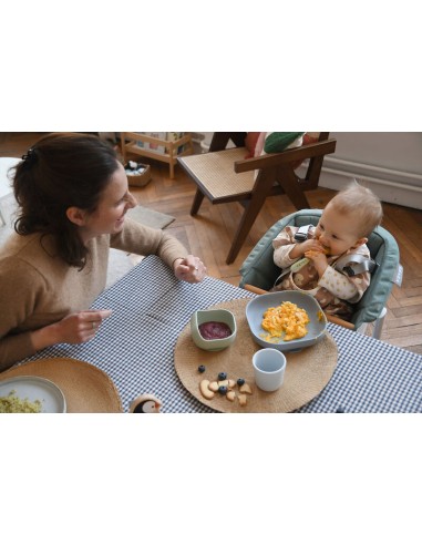 Beaba - 4lü Silikon Beslenme Seti Pebble