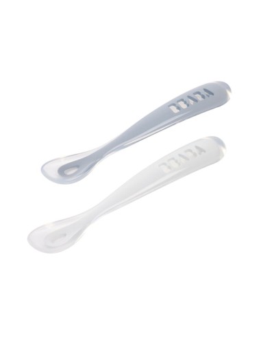 Beaba - Silikon kaşık Seti Pebble /...