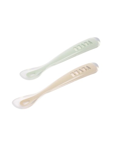 Beaba - Silikon Kaşık Seti Clay /...