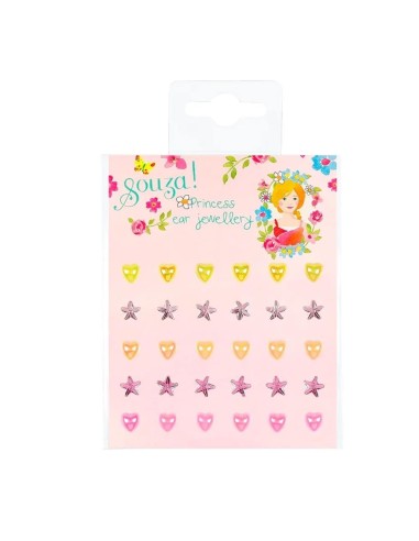 Souza! - Kalp ve Yıldız Sticker Küpe