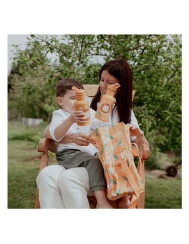 Sassi - Pipetli Çelik Termos Cesur Aslan