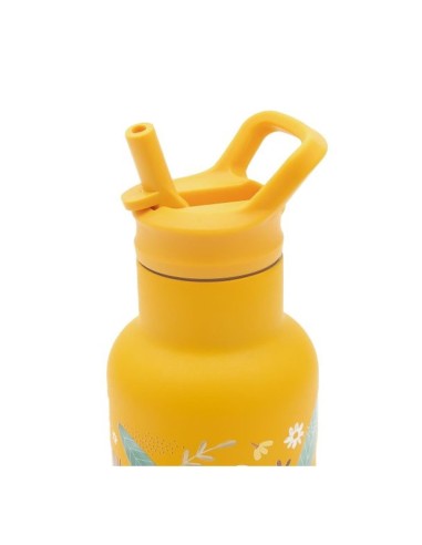 Sassi - Pipetli Çelik Termos Cesur Aslan