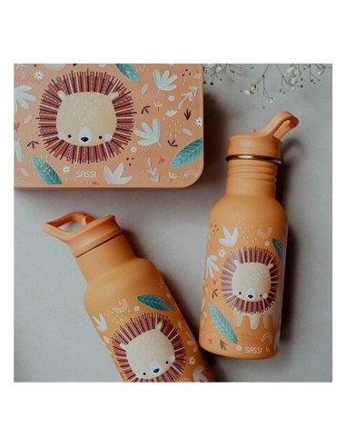 Sassi - Pipetli Çelik Termos Cesur Aslan