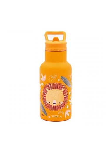 Sassi - Pipetli Çelik Termos Cesur Aslan
