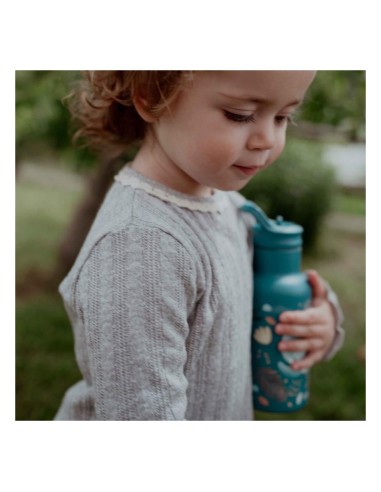 Sassi - Pipetli Çelik Termos Bilge Fil