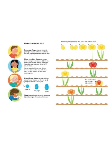 Usborne - Fingerprint Activities: Garden