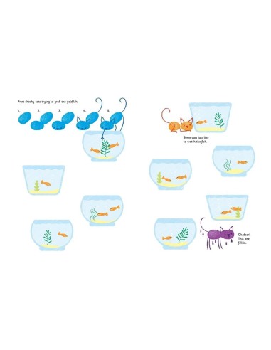 Usborne - Fingerprint Activities Cats...