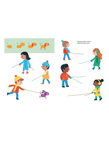 Usborne - Fingerprint Activities Cats...