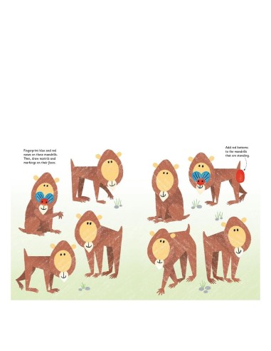 Usborne - Fingerprint Activities Zoo