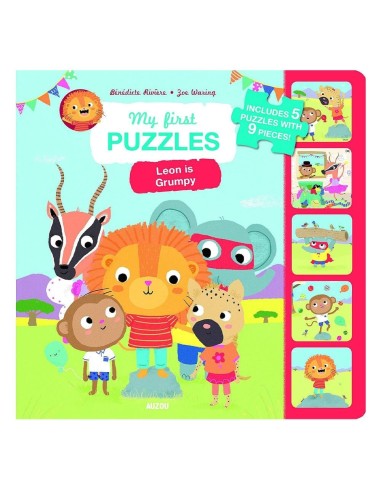 Auzou - My First Puzzles Leon Is Grumpy