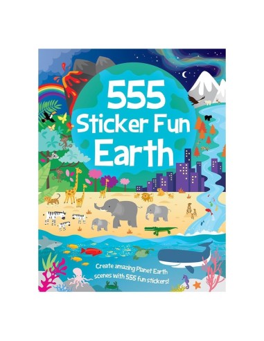 Two Windmills - 555 Sticker Fun Earth