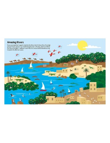 Two Windmills - 555 Sticker Fun Earth