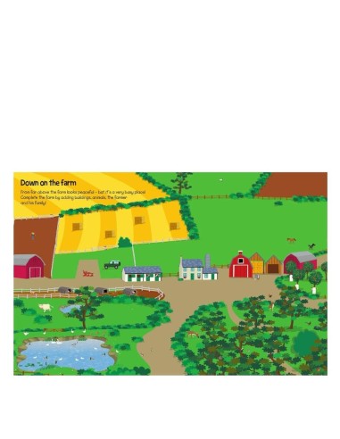 Two Windmills - 555 Sticker Fun Farm