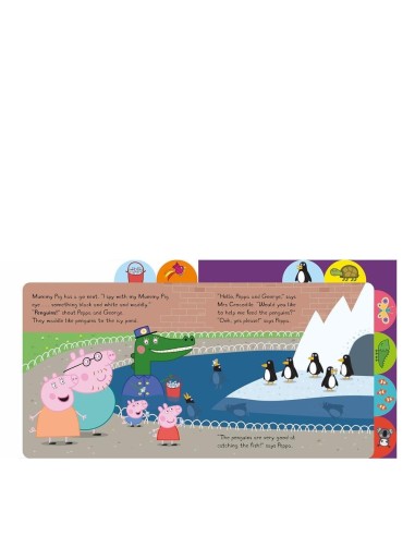 Peppa Pig - I Spy at the Zoo Tabbed...