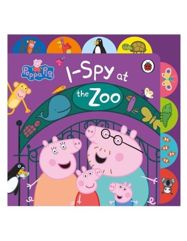 Peppa Pig - I Spy at the Zoo Tabbed...