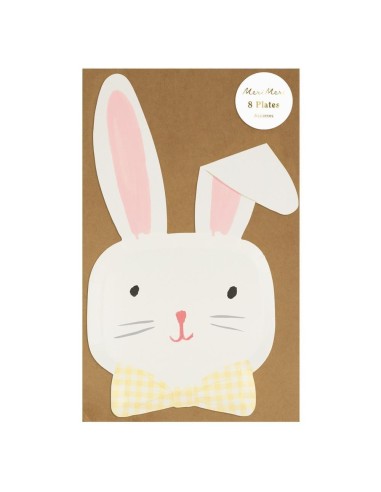 Meri Meri - Tavşan Tabaklar 8'li