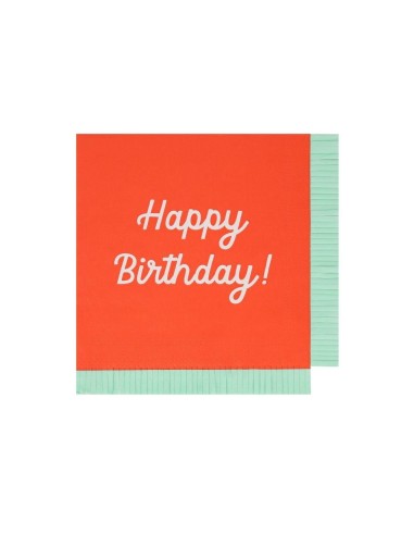 Meri Meri - Happy Birthday Peçeteler...