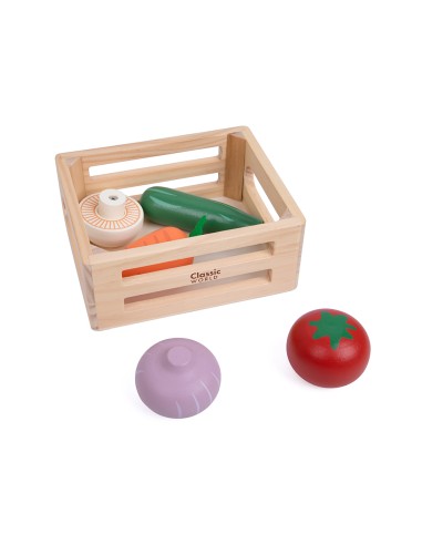 Classic World - Ahşap Sebze Seti