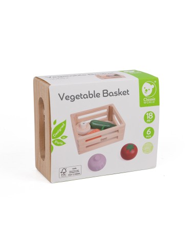 Classic World - Ahşap Sebze Seti