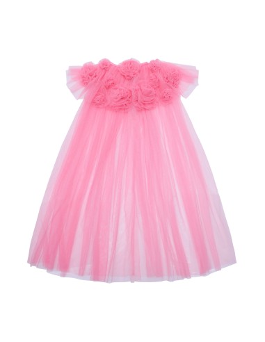 Mimi & Lula - Pink Ruffle Flower Pelerin