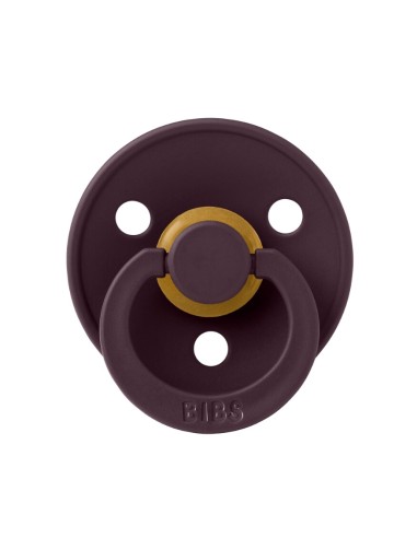 Bibs - Colour Kauçuk Emzik Plum (6-18Ay)