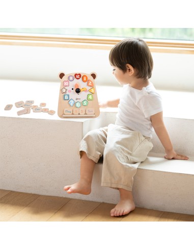 Classic World - Ahşap Eğitici Saat