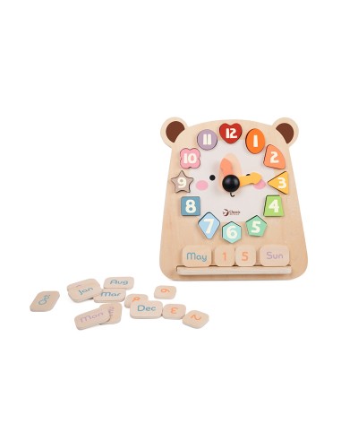 Classic World - Ahşap Eğitici Saat