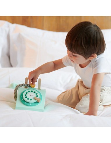 Classic World - Ahşap Oyuncak Telefon