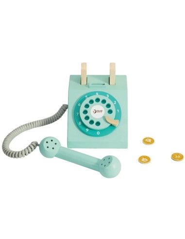 Classic World - Ahşap Oyuncak Telefon