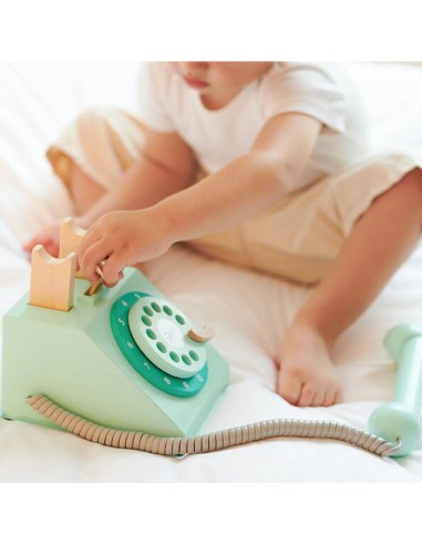 Classic World - Ahşap Oyuncak Telefon