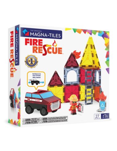 Magna Tiles - Fire Rescue 27 Parça