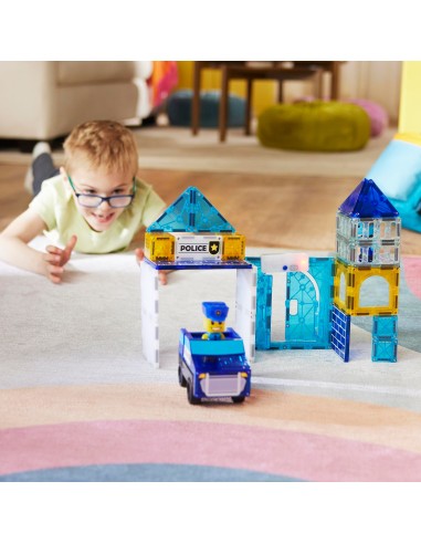 Magna Tiles - Police Station Manyetik...