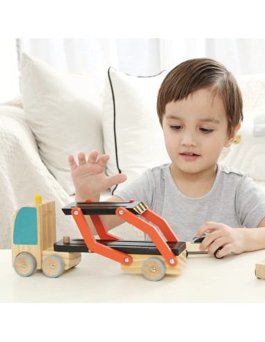 Classic World - Ahşap Araç Taşıma Tırı