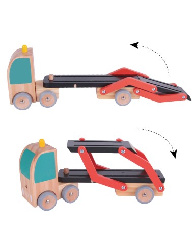 Classic World - Ahşap Araç Taşıma Tırı