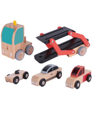 Classic World - Ahşap Araç Taşıma Tırı