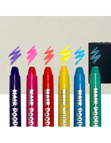 Ooly - Hair Doodlers 6lı Saç Boyama...