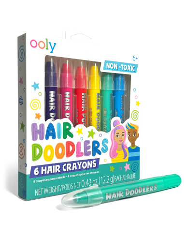 Ooly - Hair Doodlers 6lı Saç Boyama...