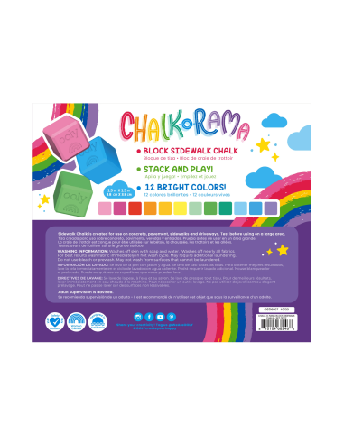 Ooly - Chalk O Rama 12 li Dış Mekan...