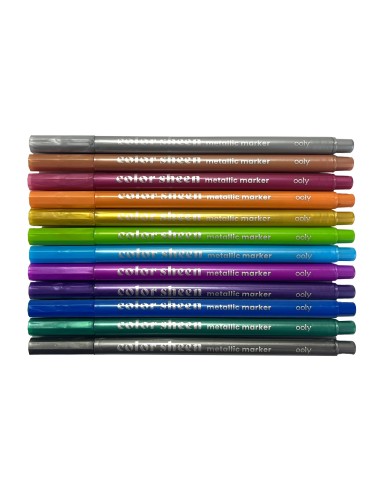 Ooly - Color Sheen Keçeli Kalem 12 li...