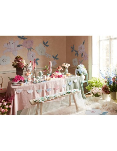 Meri Meri - English Garden Tabak S 8li