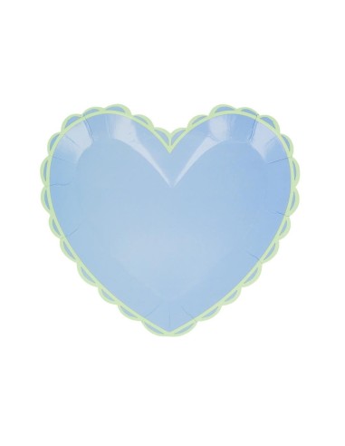 Meri Meri - Pastel Renk Kalp Tabaklar...