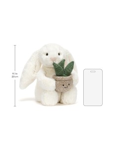 Jellycat - Cream Bunny with... 2