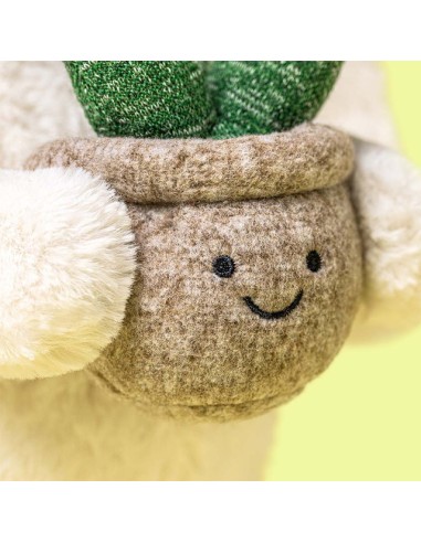 Jellycat - Cream Bunny with Plant...