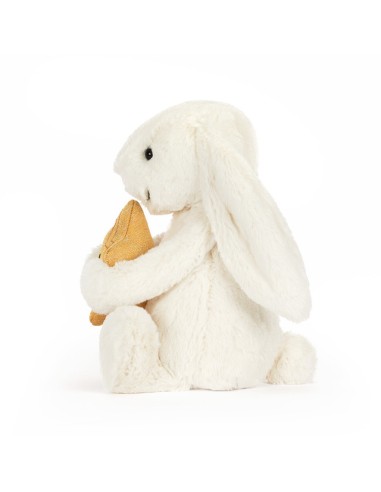 Jellycat - Cream Bunny with Star Orta...